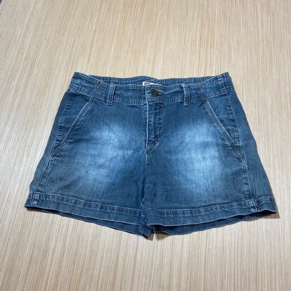 Faded Glory Pants - Faded Glory Womens Stretch Denim Shorts Dark Sky Wash Size 14 FL29B001D